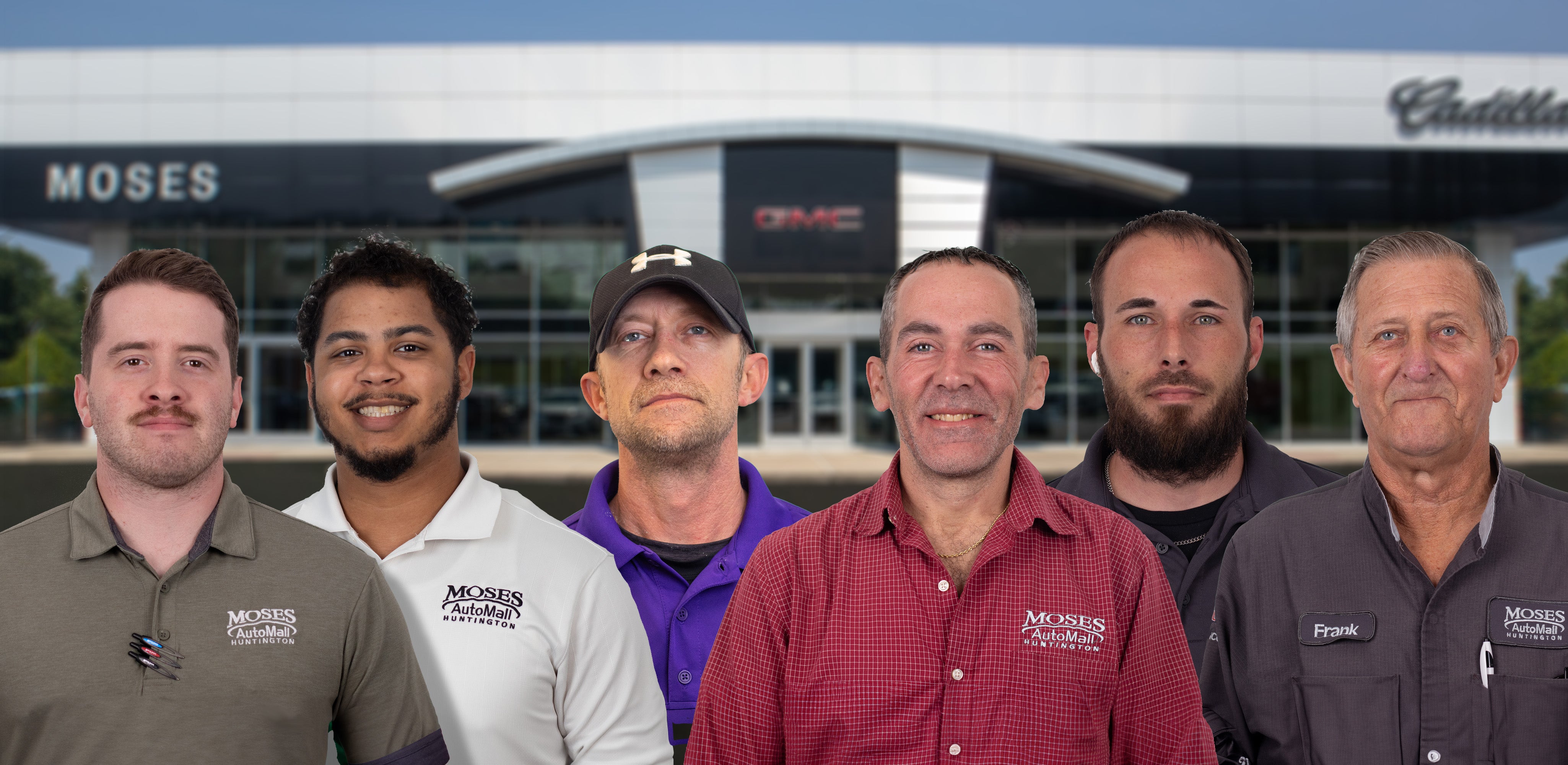 Moses Parts Department Staff