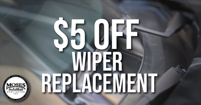 $5 Off Wiper Set Replacement